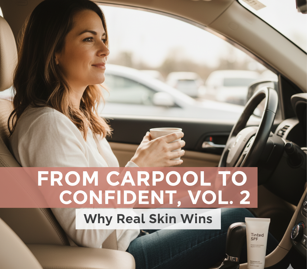 Confidence in the Carpool Line — Why Real Skin Wins