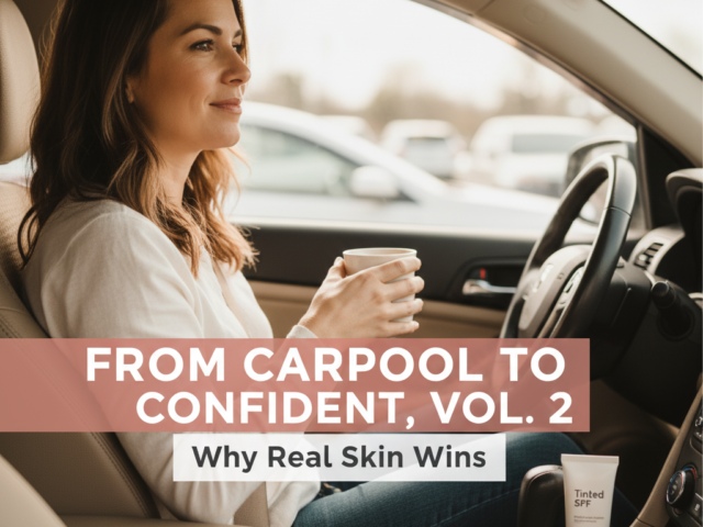Confidence in the Carpool Line — Why Real Skin Wins